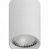 The Nella White 7W surface mounted features a recessed bulb and metallic reflector, providing a sleek, modern ceiling LED downlight design.