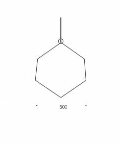 A Lazlo 50 pendant hangs from above on a line, with "500" centered underneath and two small dots flanking the number.