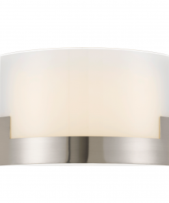 A Solita 35 wall light featuring a frosted glass shade.