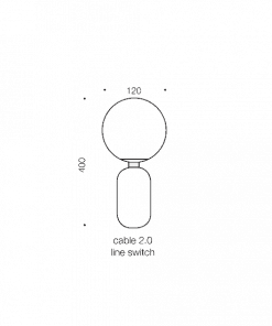 The diagram shows a large circle labeled "100°" above a smaller rectangle, which is above a vertical oval labeled "Kade Brass Opal" with "wide S.O the solid" below the oval. The circle and oval are aligned vertically.