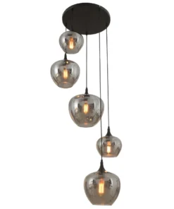Edison 5 Light Pendant