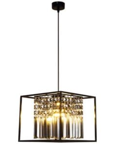 Tael Crystal Pendant-Large Matt Black - Image 2