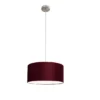 Macro Burgundy Drum Pendant