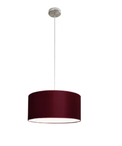 Alternative view of Macro Burgundy Drum Pendant - 50CM