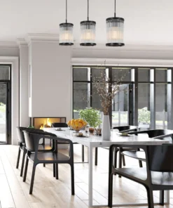Cremona Pendant - Matte Black