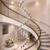 Cubo Crystal 25 Light Pendant